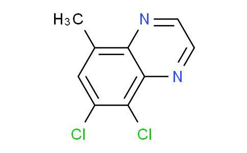 CAS No. 532935-00-5, 5,6-dichloro-8-methylquinoxaline