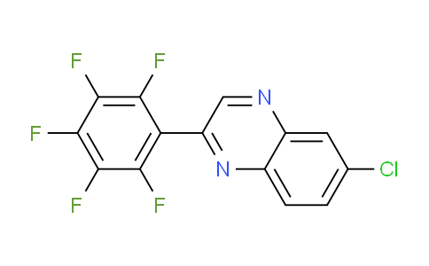 CAS No. 1315337-00-8, 6-chloro-2-(perfluorophenyl)quinoxaline