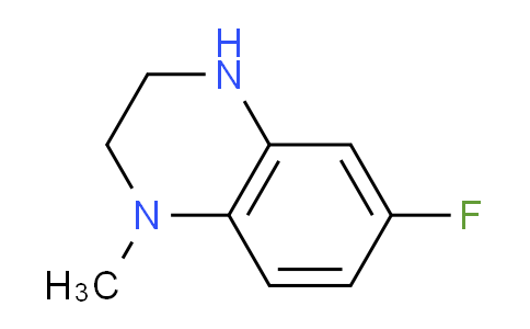 CAS No. 912284-83-4, 6-fluoro-1-methyl-1,2,3,4-tetrahydroquinoxaline