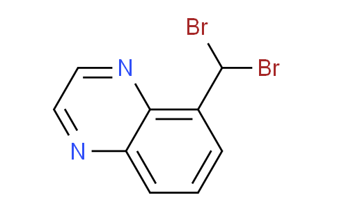 CAS No. 958994-25-7, 5-(Dibromomethyl)quinoxaline