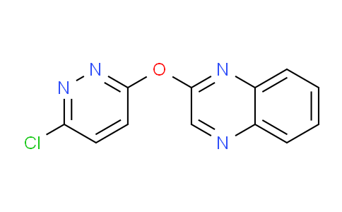 CAS No. 1065484-80-1, 2-((6-chloropyridazin-3-yl)oxy)quinoxaline