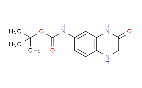 CAS No. 1334499-72-7, tert-Butyl (3-oxo-1,2,3,4-tetrahydroquinoxalin-6-yl)carbamate
