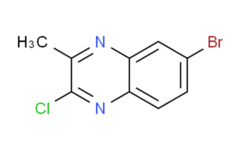 CAS No. 98416-72-9, 6-bromo-2-chloro-3-methylquinoxaline