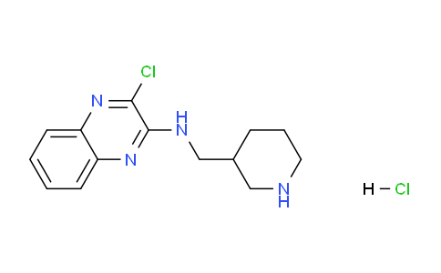 CAS No. 1185311-67-4, 3-chloro-N-(piperidin-3-ylmethyl)quinoxalin-2-amine hydrochloride