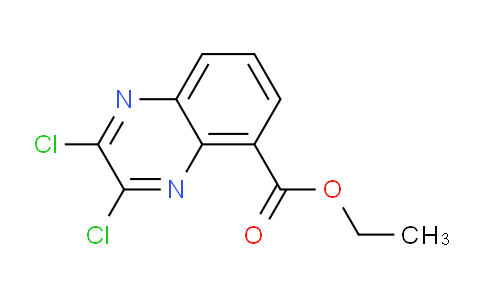 CAS No. 1671080-81-1, Ethyl 2,3-dichloroquinoxaline-5-carboxylate