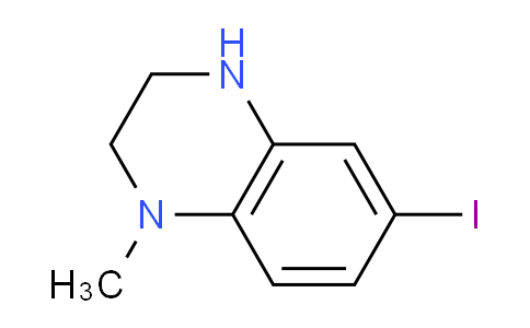CAS No. 1501702-03-9, 6-Iodo-1-methyl-1,2,3,4-tetrahydroquinoxaline