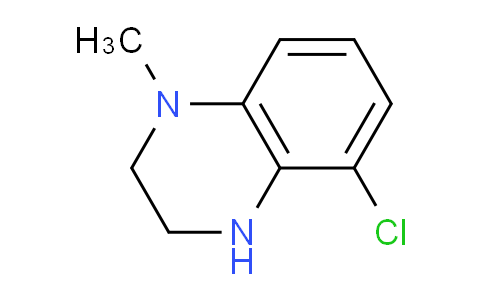 CAS No. 1566570-90-8, 5-Chloro-1-methyl-1,2,3,4-tetrahydroquinoxaline