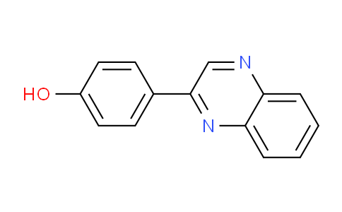 CAS No. 33707-91-4, 4-quinoxalin-2-ylphenol