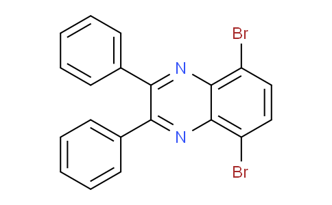 CAS No. 94544-77-1, 5,8-Dibromo-2,3-diphenylquinoxaline