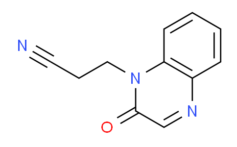 CAS No. 27219-40-5, 3-(2-Oxoquinoxalin-1(2H)-yl)propanenitrile