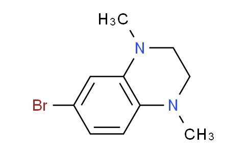 CAS No. 876728-35-7, 6-Bromo-1,4-dimethyl-1,2,3,4-tetrahydroquinoxaline