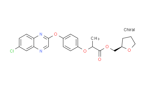 CAS No. 200509-41-7, (2R)-(Tetrahydrofuran-2-yl)methyl 2-(4-((6-chloroquinoxalin-2-yl)oxy)phenoxy)propanoate