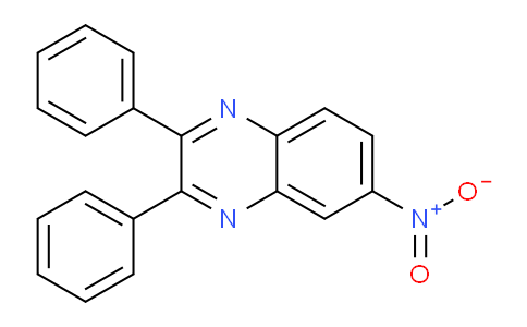 CAS No. 7466-45-7, 6-Nitro-2,3-diphenylquinoxaline