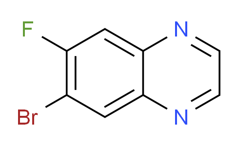 CAS No. 1210047-55-4, 6-Bromo-7-fluoroquinoxaline