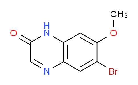 CAS No. 216752-63-5, 6-Bromo-7-methoxyquinoxalin-2(1H)-one