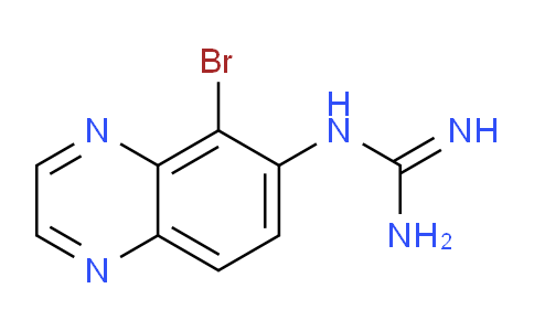 CAS No. 168329-48-4, 1-(5-Bromoquinoxalin-6-yl)guanidine