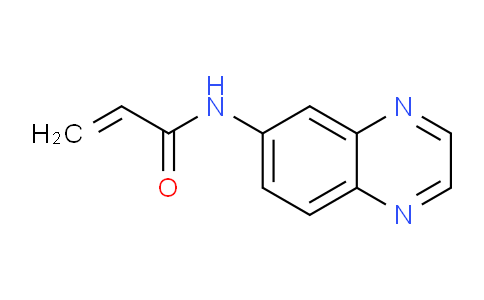 CAS No. 1183129-19-2, N-(Quinoxalin-6-yl)acrylamide