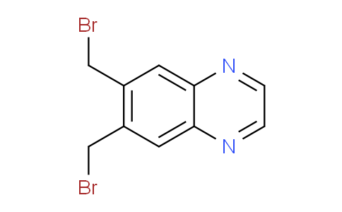 CAS No. 143154-10-3, 6,7-Bis(bromomethyl)quinoxaline