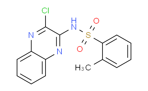 CAS No. 4029-40-7, N-(3-Chloroquinoxalin-2-yl)-2-methylbenzenesulfonamide