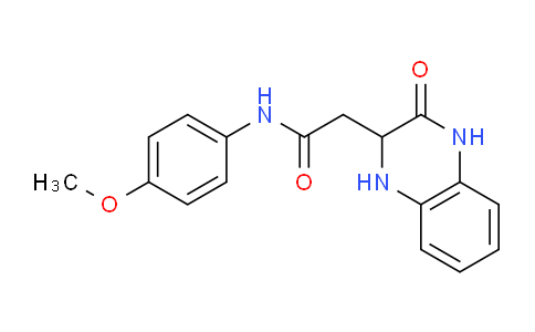 CAS No. 36932-44-2, N-(4-Methoxyphenyl)-2-(3-oxo-1,2,3,4-tetrahydroquinoxalin-2-yl)acetamide