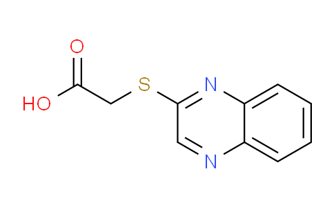 CAS No. 69001-90-7, 2-(Quinoxalin-2-ylthio)acetic acid