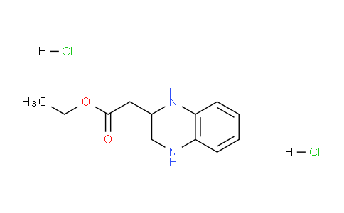 CAS No. 1363405-23-5, Ethyl 2-(1,2,3,4-tetrahydroquinoxalin-2-yl)acetate dihydrochloride