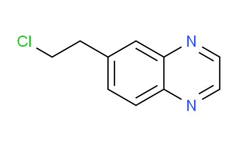 CAS No. 473895-89-5, 6-(2-Chloroethyl)quinoxaline