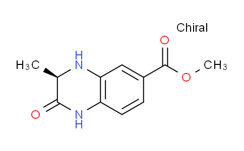 CAS No. 1956435-51-0, (R)-Methyl 3-methyl-2-oxo-1,2,3,4-tetrahydroquinoxaline-6-carboxylate