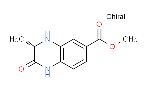 CAS No. 1956437-81-2, (S)-Methyl 3-methyl-2-oxo-1,2,3,4-tetrahydroquinoxaline-6-carboxylate