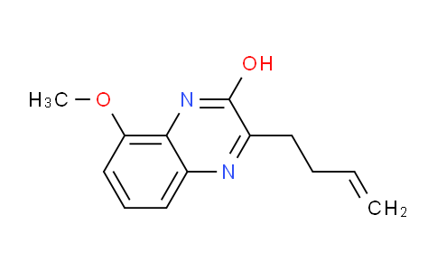 CAS No. 1369482-12-1, 3-(But-3-en-1-yl)-8-methoxyquinoxalin-2-ol