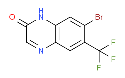 CAS No. 1464091-65-3, 7-Bromo-6-(trifluoromethyl)quinoxalin-2(1H)-one