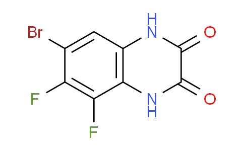 CAS No. 1820707-83-2, 7-Bromo-5,6-difluoroquinoxaline-2,3(1H,4H)-dione
