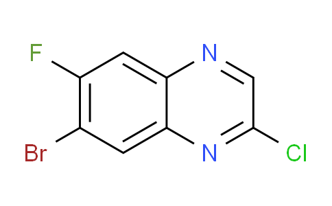 CAS No. 1881295-54-0, 7-Bromo-2-chloro-6-fluoroquinoxaline