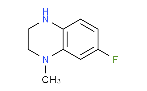 CAS No. 1354953-50-6, 7-Fluoro-1-methyl-1,2,3,4-tetrahydroquinoxaline