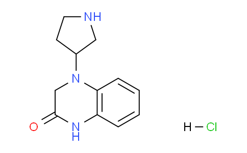 CAS No. 1461714-27-1, 4-(Pyrrolidin-3-yl)-3,4-dihydroquinoxalin-2(1H)-one hydrochloride