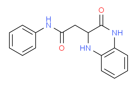 CAS No. 36932-40-8, 2-(3-Oxo-1,2,3,4-tetrahydroquinoxalin-2-yl)-N-phenylacetamide