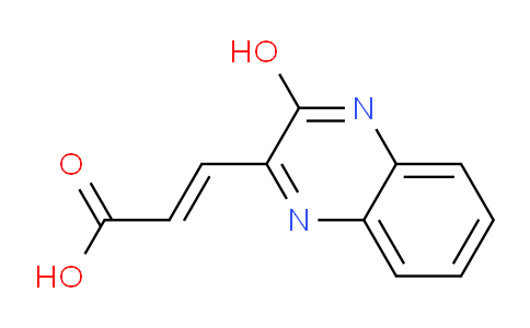 CAS No. 91135-67-0, 3-(3-Hydroxyquinoxalin-2-yl)acrylic acid