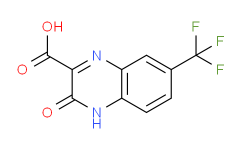 CAS No. 219485-21-9, 3-Oxo-7-(trifluoromethyl)-3,4-dihydroquinoxaline-2-carboxylic acid