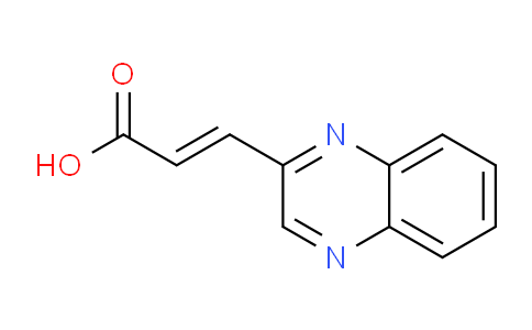 CAS No. 1593-24-4, 3-(Quinoxalin-2-yl)acrylic acid