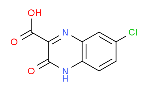 CAS No. 4017-34-9, 7-Chloro-3-oxo-3,4-dihydroquinoxaline-2-carboxylic acid