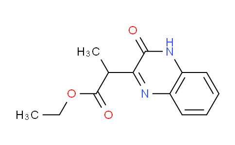 CAS No. 63186-18-5, Ethyl 2-(3-oxo-3,4-dihydroquinoxalin-2-yl)propanoate