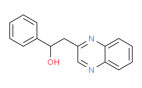 CAS No. 849021-27-8, 1-Phenyl-2-(quinoxalin-2-yl)ethanol