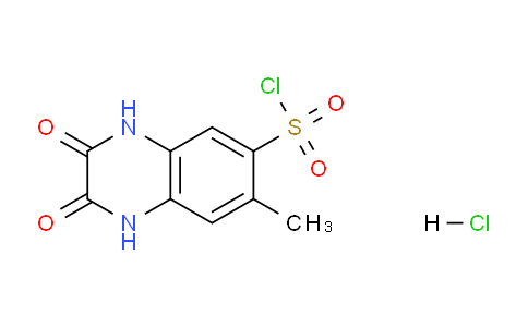 CAS No. 955-71-5, 7-Methyl-2,3-dioxo-1,2,3,4-tetrahydroquinoxaline-6-sulfonyl chloride hydrochloride