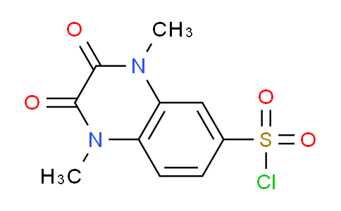 CAS No. 841275-84-1, 1,4-Dimethyl-2,3-dioxo-1,2,3,4-tetrahydroquinoxaline-6-sulfonyl chloride