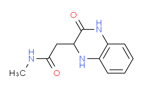 473445-58-8 | N-Methyl-2-(3-oxo-1,2,3,4-tetrahydroquinoxalin-2-yl)acetamide