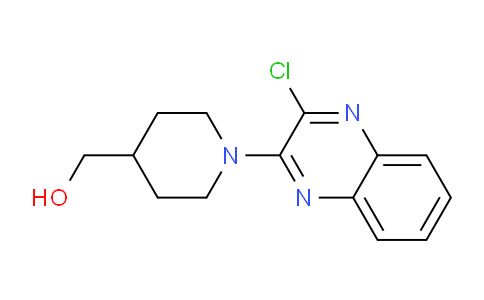 CAS No. 1261232-04-5, (1-(3-Chloroquinoxalin-2-yl)piperidin-4-yl)methanol