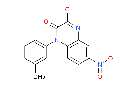 CAS No. 540514-92-9, 3-Hydroxy-6-nitro-1-(m-tolyl)quinoxalin-2(1H)-one