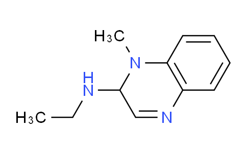 CAS No. 100586-99-0, N-Ethyl-1-methyl-1,2-dihydroquinoxalin-2-amine