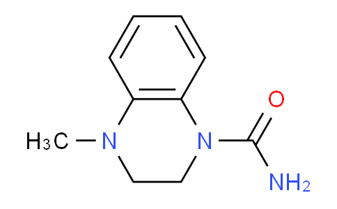 CAS No. 102872-96-8, 4-Methyl-3,4-dihydroquinoxaline-1(2H)-carboxamide