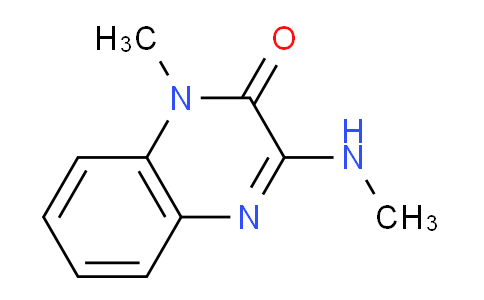 CAS No. 103262-66-4, 1-Methyl-3-(methylamino)quinoxalin-2(1H)-one